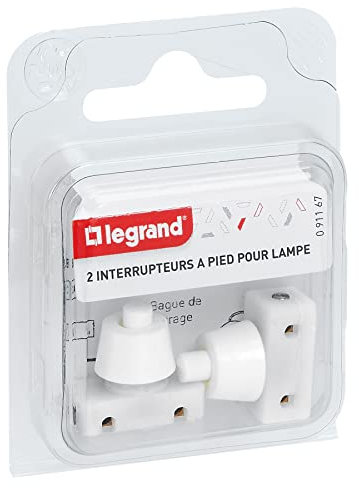 Legrand - Interrupteurs (x 2) pour pied de lampe