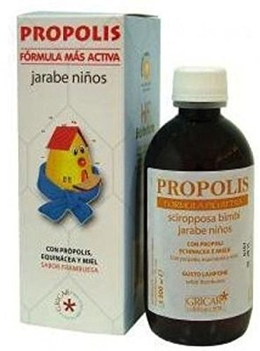 Propolis Equinácea Jarabe Niños Gricar 200 ml de Herbofarm
