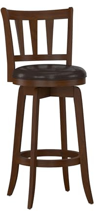 Hillsdale Presque Isle Swivel Stool, Bar Height, Cherry
