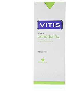 Dentaid Vitis Orthodontic Colutorio, Negro, 500 ml