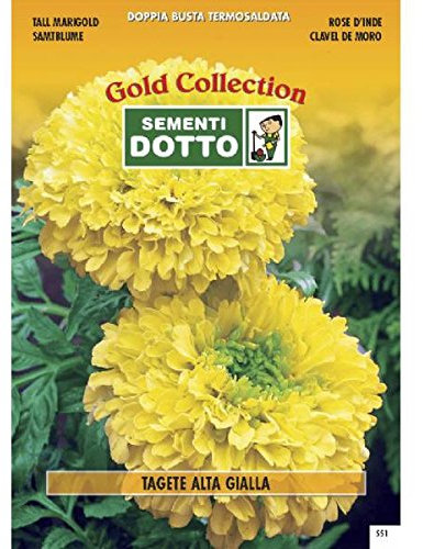 Semi di TAGETE Alta Gialla - h cm 60