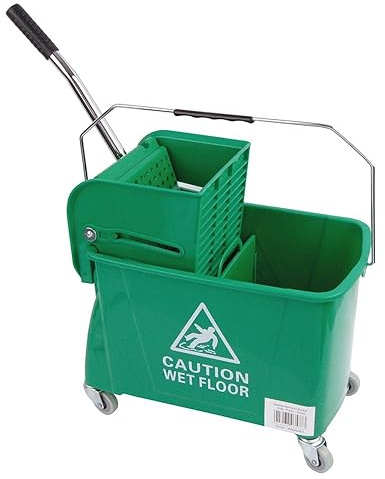Other CNT00053Mobile Mop Bucket and Wringer, 20 L, Green