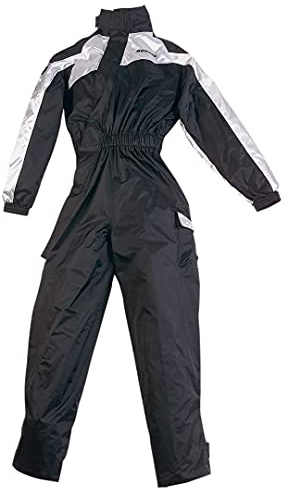 Bering Mono de lluvia Iwaki Negro-Plateado M