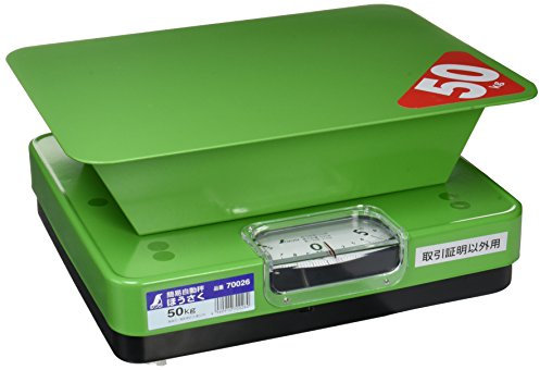 Shinwa Sokutei Simple Autoc Scale [Housaku] 50 kg (70026) (Japan Import)