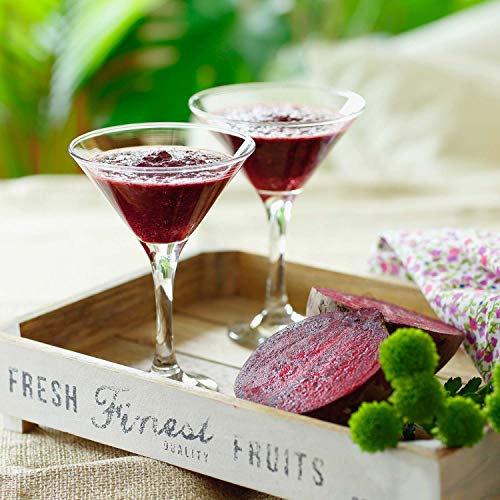 LAV 6x Clear 175ml Misket Martini Glasses - Dishwasher Safe Classic Party Bar Champagne Espresso Cocktail Glass Gift Set