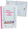 Meine Freunde Buch - Eulen & Blumen - für Kinder & Erwachsene - dick gebunden für Schulfreunde Poesie A5 Hardcover - Freundebuch Poesiealbum Kinder Schule