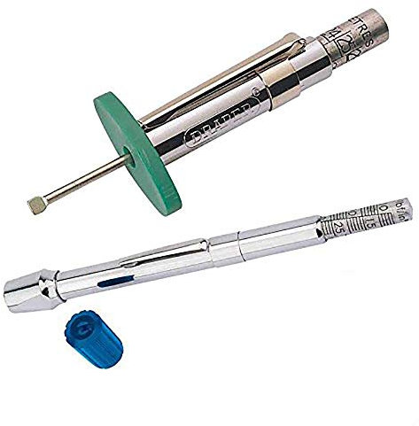 Draper 27298 TG92 Tyre Tread Depth Gauge and Draper 51536 TPGE Tyre Pressure Gauge