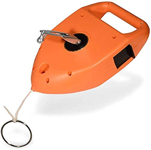 EDMA Line 50 M Schlagschnur mit Großem Griff rot