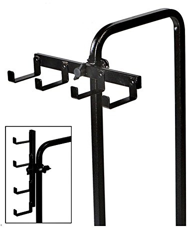 Rock N Roller RCH1 Kopfhörer- und Kabelhalter (praktischer Halter für Rollwagen, vielseitig einsetzbar, kompatibel mit R2, R6, R8, R10, R11G, R12), Schwarz