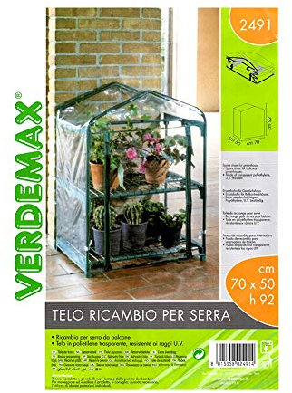 Verdemax Azalea 2 Funda Recambio para Invernadero 2488, Verde Agua, 5 x 30 x 20 cm