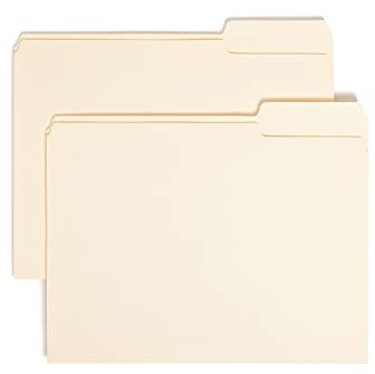 Smead 10333 - Archivador (1/3, posición derecha, tamaño de carta, 100 unidades)