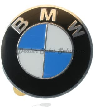 BMW Original Tapa del Centro de rueda emblema adhesivo insignia 64,5 mm con sello