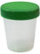 AMPRI 10 Urinprobenbecher mit Deckel 125 ml