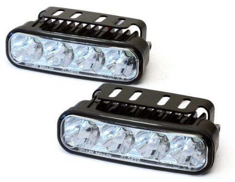 devil eyes 610758 LED Tagfahrlicht eckig ECE R87 2 X 4 LEDs