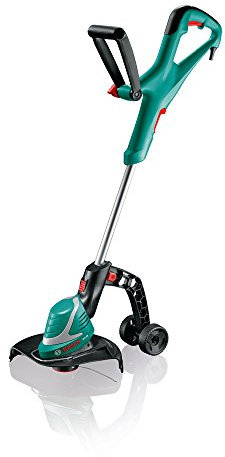 Bosch 06008A5500 Art 30 Lawn Trimmer with Wheels Adjustable Handle 80-115 cm Cutting Width 30 cm