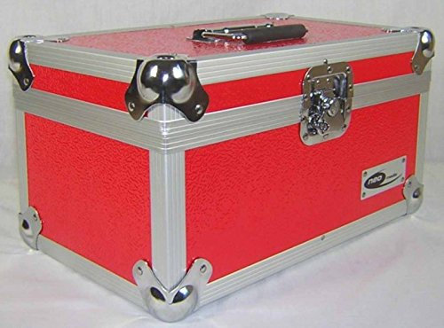 Neo Media 7-Inch 200 LP DJ Storage Box - Red