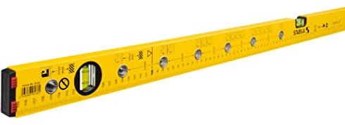Stabila 16136/1 120 cm Electric Type 70 Spirit Level - Yellow/Black