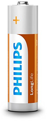 PHILIPS AAA-batterier HR03 uppladdningsbara batterier NiMH 1,2 V 500 gånger laddning