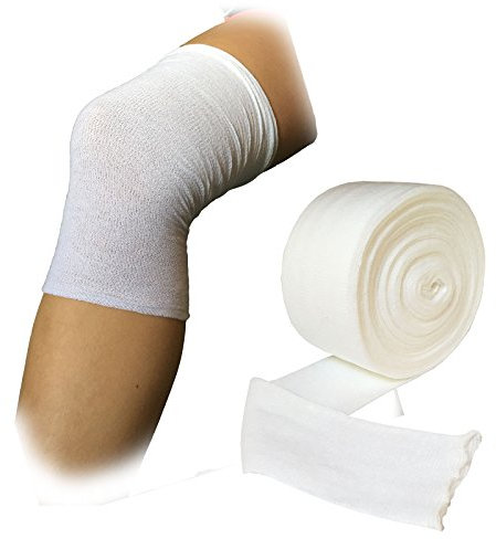 10 METRES of STEROGAUZE Tubular Large Adult Limb Thigh ARM Ankle Wound Dressing Bandage Gauze 8CM