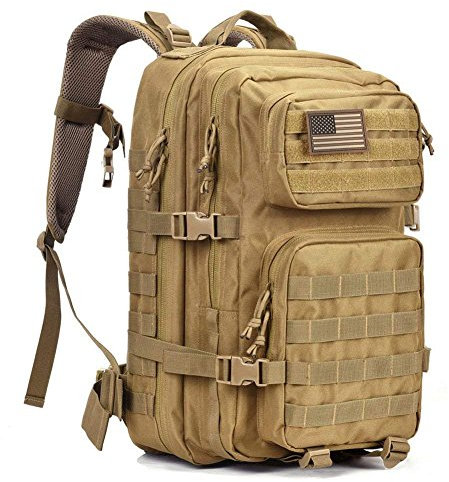 REEBOW GEAR Militärischer taktischer Rucksack für 3 Tage, Herren, hautfarben, Large
