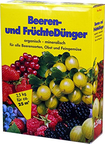 Concime per bacche frutta fertilizzante fertilizzante per 2,5 kg confezione berren e frutti