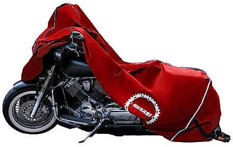 Premium Motorcycle Storage - Motorcycle Covers Waterproof Outdoor Storage - Dirt Bike Cover - Scooter Cover - Moped Cover L