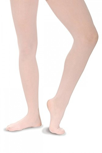 Roch Valley Women's Seamless Economy Ballet Tights, Pink, 3-5 Years UK