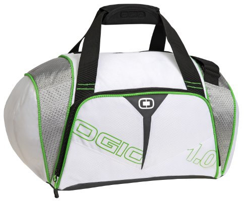 OGIO Endurance 1.0 Fitness-Athleten-Tasche, Weiß/Grün, Größe S