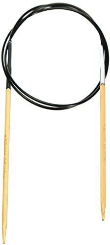 Prym 221505 rundstickad, 80 cm, 3,50 mm rundsticknål, bambu, natur, 3,5 mm