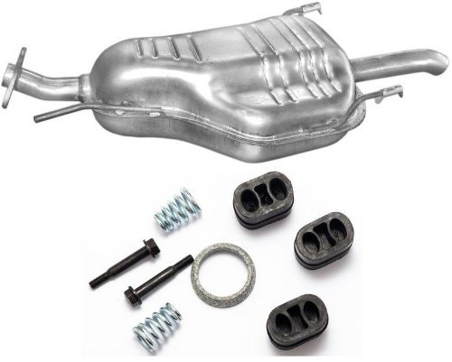 1.8i 2.2i ENDSCHALLDà„MPFER AUSPUFF ENDTOPF + MONTAGESATZ