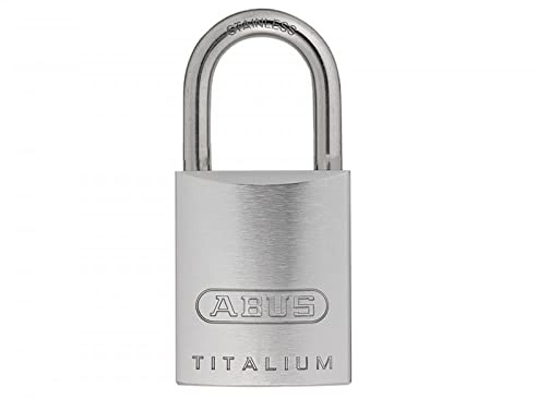ABUS ABU86TIIB45 86TIIB Wetterfest Titalium Vorhängeschloss 45 Ohne Zylinder