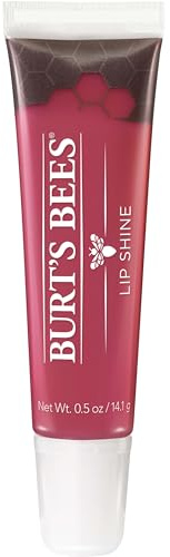 Burt's Bees Lip Gloss, Lip Shine for Women, 100% Natural Makeup, Pucker
