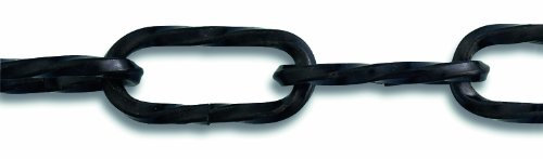 Chapuis, Chaîne lustrerie-décoration, Fil acier torsadé noir, Charge de travail indicative 10 kg, Diam. 2,2 mm, Longueur 1,5 m, Lustrerie, Fil Torsadé Pour Un Aspect Décoratif, Décoratif, Décoration