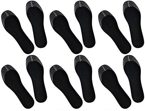 TUUFUN Wetness and Odor Absorbing Activated Charcoal Shoe Insoles to Naturally Kill Off Smelly Cause (6)