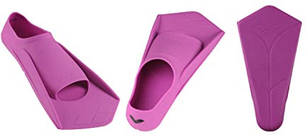 arena Powerfin Schwimmflossen, Trainingsflossen für Erwachsene, 100% Silikon, Bequeme und Kurze Schwimmflossen