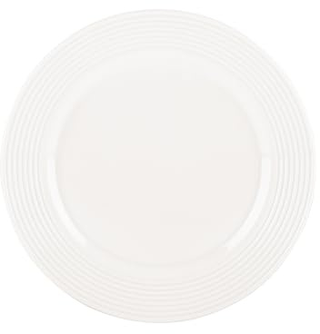 Lenox Tin Can Alley Seven Accent Plate, 1.05 LB, White