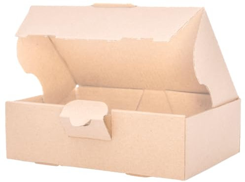 OfficeKing 300 Maxibriefkartons 160 x 110 x 50 mm Braun MB-1 Versandkartons Faltschachtel Faltkarton Maxibrief