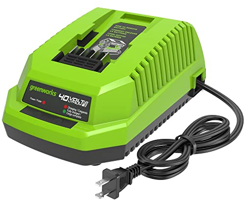 Greenworks 40V Lithium-Ion Battery Charger (Genuine Greenworks Charger)