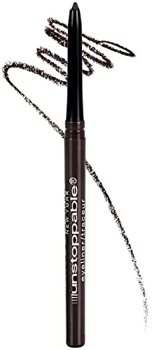 Maybelline Unstoppable Waterproof Mechanical Brown Eyeliner Pencil, Easy to Apply, Smooth Glide, Up to 24 Hour Wear, Espresso