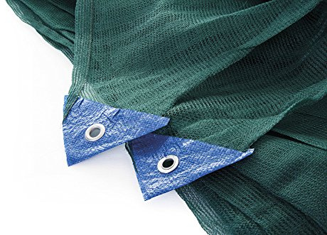 VERDELOOK Dornennetz aus monofilem Polyethylen, für die Olivenernte, 10x10 m, grün