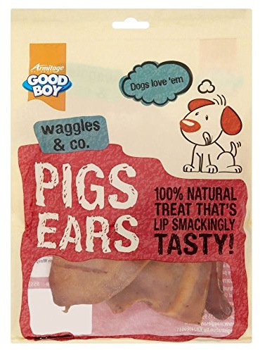 Armitage Bon garçon Oreilles de Cochon (4 par Paquet - 60g) - Paquet de 2