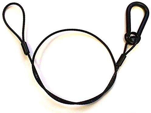 18 Black Safety Cable Lighting Accessory, 25 Bundle