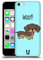 Head Case Designs Dachshund Happy Puppies Hard Back Case for iPhone 5c