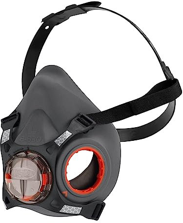 JSP Force8 Half-Mask Large mask only - Compatible with JSP PressToCheckFilters P3, ABEK1 P3, A2 P2 (BHG003-2L5-000)