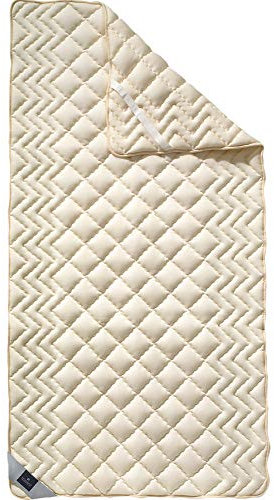 billerbeck Topper MULTIMIND - 120 x 200 cm - Matratzentopper mit Schafschurwolle - atmungsaktiver Matratzenschoner für Matratze und Boxspringbett