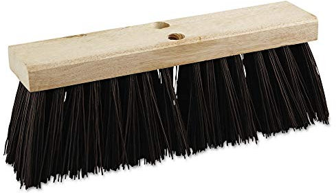 Boardwalk 73160 Street Broom Head, 16 Head, Polypropylene Bristles, Natural