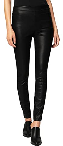 [blanknyc] Women's Pull On Vegan Leather Legging, black, 28