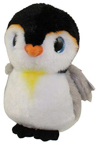 Carletto Ty T42121 Pongo Penguin Plüschtier, Weiß/Grau