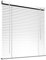 Victoria M. Aluminium Jalousie, 95 x 130 cm, Weiss, Jalousie ohne Bohren, inkl. Klemmclips