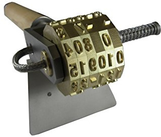 1/2 Rotary Serial Brander, Tire Branding Iron, Serial Branding Iron, 1/2 Tall Characters